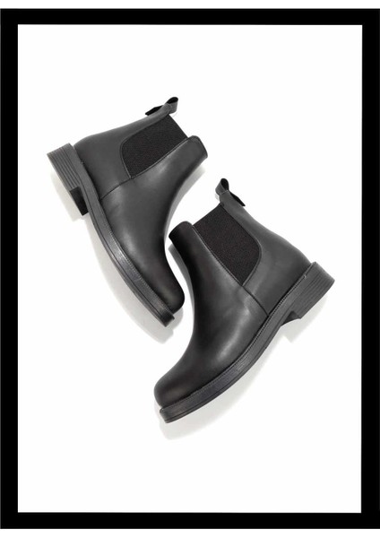 Siyah Kadın Bot & Bootie K02671902509