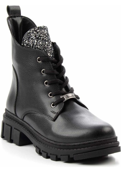 Siyah Kadın Bot & Bootie K02875070409