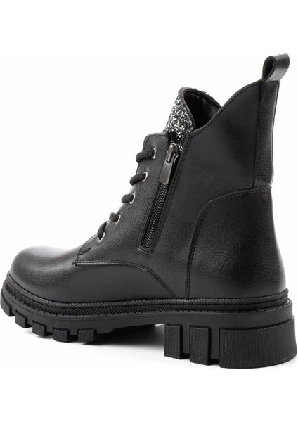 Siyah Kadın Bot & Bootie K02875070409