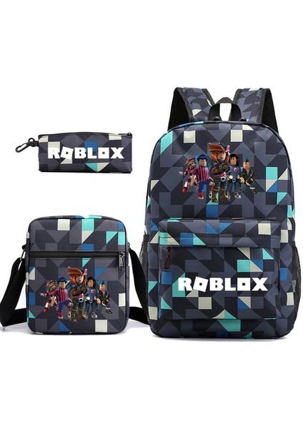 Chunkyated Roblox Oyunu Erkek ve Kadın Sırt Çantası Öğrenci (Yurt Dışından)