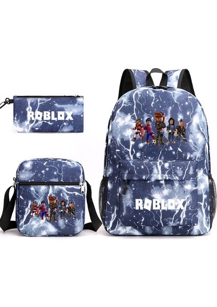 Chunkyated Roblox Oyunu Erkek ve Kadın Sırt Çantası Öğrenci (Yurt Dışından)