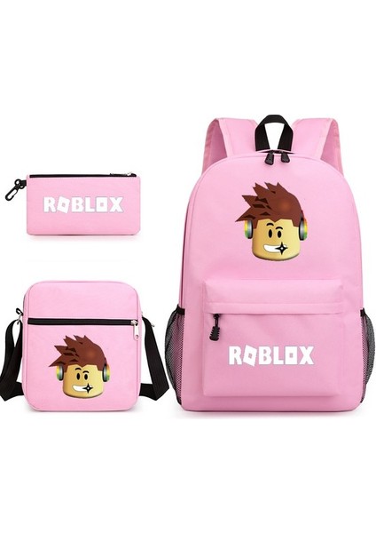 Chunkyated Roblox Oyunu Erkek ve Kadın Sırt Çantası Öğrenci (Yurt Dışından)