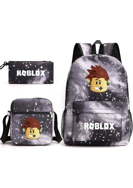 Chunkyated Roblox Oyunu Erkek ve Kadın Sırt Çantası Öğrenci (Yurt Dışından)