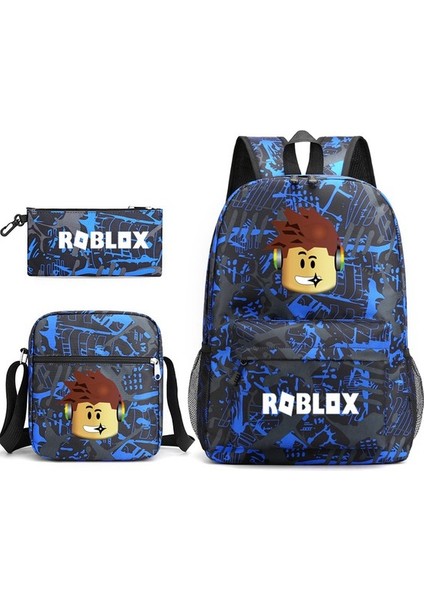 Chunkyated Roblox Oyunu Erkek ve Kadın Sırt Çantası Öğrenci (Yurt Dışından)