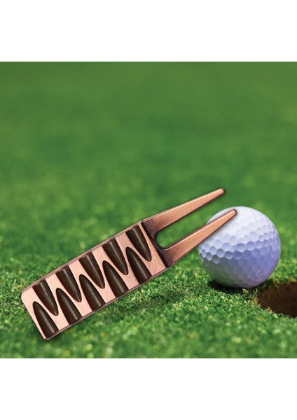 Golf Vuruş Onarımı Eğitim Aksesuarları Bronz (Yurt Dışından)