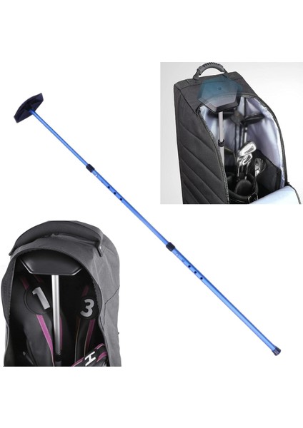 Golf Çantası Omurga Sistemi Rodğı Alüminyum Golf Direği Mavi (Yurt Dışından)