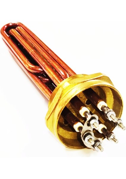 2 İnç Bakır Bükümlü 10KW 380V 22cm Trifaze Sanayi Isıtıcı Rezistansı fiyatları