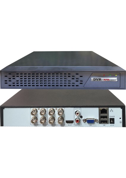 8 Kameralı Araç,yüz ve Insan Tanımalı Hareket Algılayan 5 Mp Lens 6 Süper King LED Güvenlik Kamerası Seti D236-SK6 fiyatları