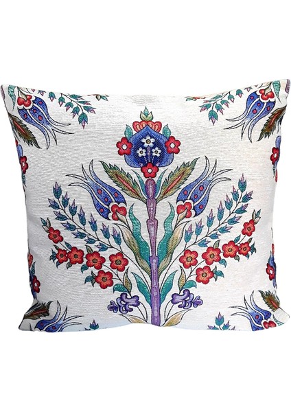 Dokuma Osmanlı Çini Motifli Yastık Kılıfı fiyatları