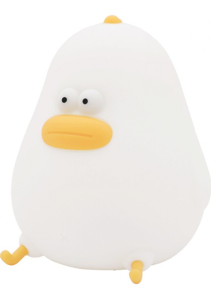 Sevimli Gece Lambası Silikon Squishy Gece Lambası Taşınabilir Şarj Edilebilir LED Lamba Dokunmatik Sensör ile Bebek Kız Erkek Hediye Için (Abeechick) (Yurt Dışından)