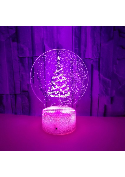 3D Cadılar Bayramı Noel Ağacı Gece Lambası? Çocuklar Için Anime Masa Lambası Çocuklar Için Uzaktan Kumanda Ile? Dokunmatik 16 Renk ile Yatak Odası 3D Illusion Gece Lambası Noel Cad (Yurt Dışından)