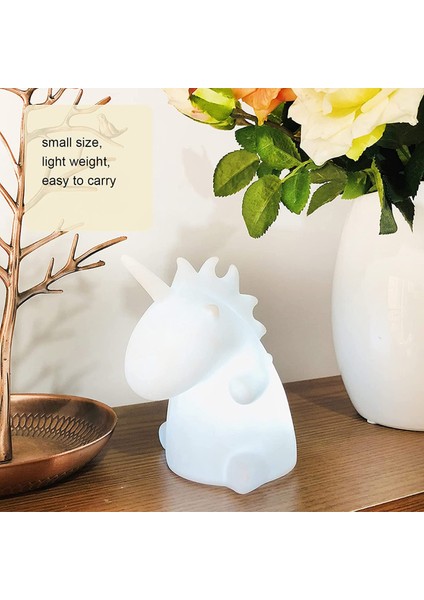 Dekoratif Lamba, Silikon LED Gece Lambas?, ?izgi Film ?ekilli Pilli Lamba Ofis Oturma Odas? Yatak Odas? Dekorasyonu I?in (Yurt Dışından) modelleri