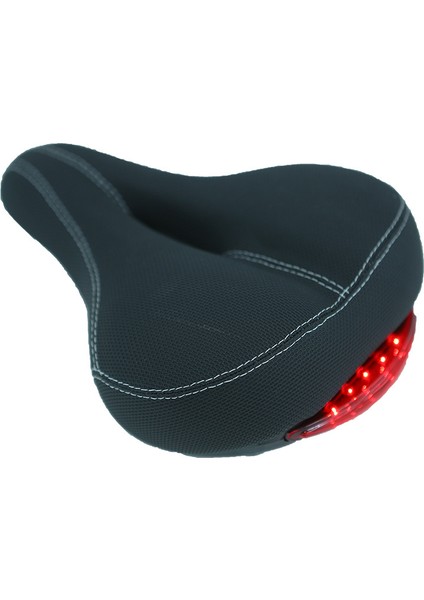 Bike Seat Arka Stop Lambalı Bisiklet Selesi Bisiklet Arka Stop Lambası Eyeri Genişletilmiş, Rahat, Nefes Alabilen, Yüksek Elastik Sünger Koltuk (Yurt Dışından)