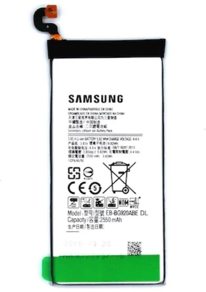 Samsung Galaxy S6 G920 Batarya Pil