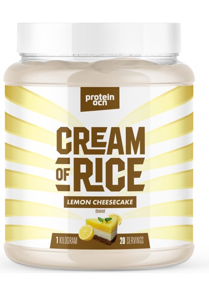 Cream Of Rice - Lemon Cheesecake - 1 kg -  20 Servis