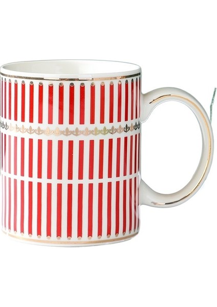 Kemik Çini Seramik Bardak Çift Çift Kupa (Yurt Dışından)