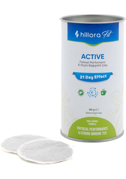 Fit Active - %100 Bitkisel Formül Fiziksel Performans & Güçlü Bağışıklık Çayı
