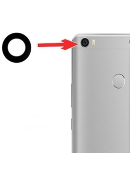 Xiaomi Mi Max Uyumlu Kamera Lensi Cam 2016001 2016002 2016007