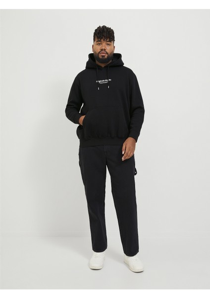 Logo Baskili Sweatshirt - Büyük Beden fiyatları