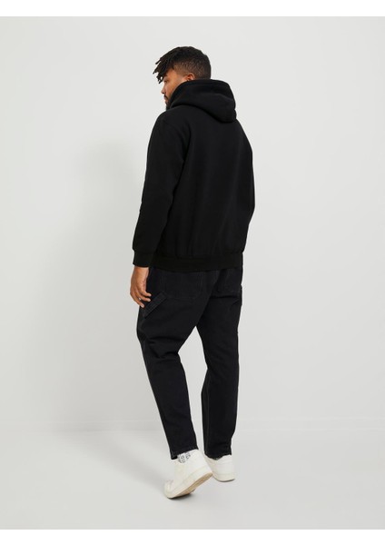 Logo Baskili Sweatshirt - Büyük Beden modelleri