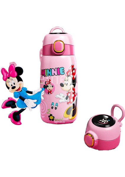 Walt Disney Çocuk Yalıtım Fincan 316 Öğrenci Çocuk Paslanmaz Çelik Messenger Saman Bardak (Yurt Dışından)