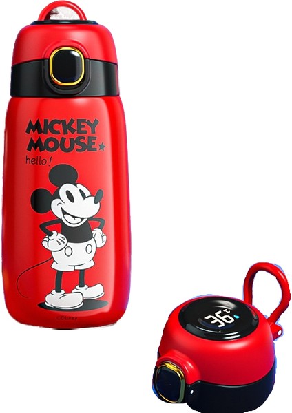 Walt Disney Çocuk Yalıtım Fincan 316 Öğrenci Çocuk Paslanmaz Çelik Messenger Saman Bardak (Yurt Dışından)