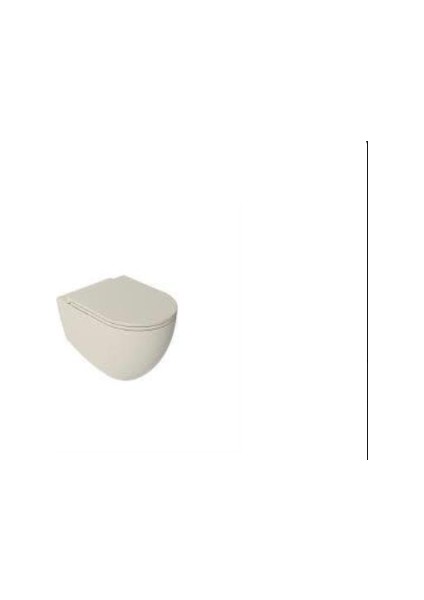 Infinity Clearim Plus Asma Klozet Fil Dişi Extra Dekorsuz Del 10NF02001 2k + 10KF0532I-S Kapak