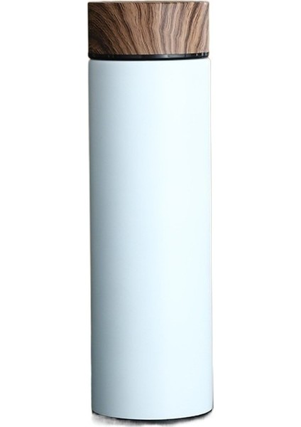 Yaratıcı Ahşap Tahıl Iş Kupa 304 Paslanmaz Çelik Çift Katmanlı Vakumlu Kupa (Yurt Dışından)