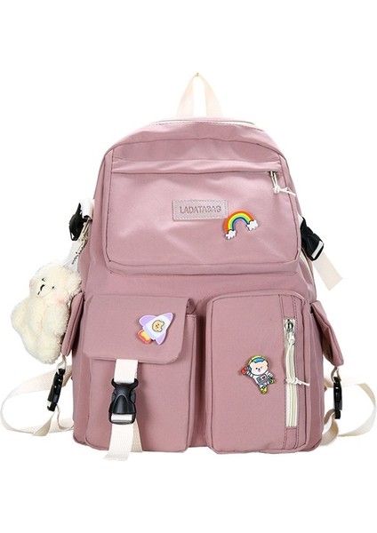 Kadınlar Ve Erkekler Için Büyük Kapasiteli Naylon Su Geçirmez Sırt Çantası Seyahat Moda Moda Sırt Çantası (Yurt Dışından)