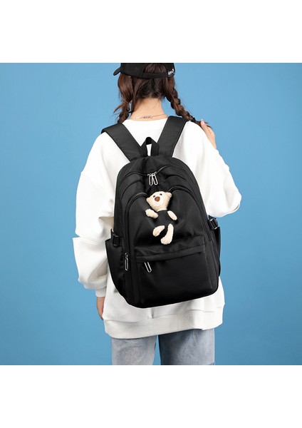 Öğrenci Sırt Çantası Koleji Basit Büyük Kapasiteli Okul Çantası Çok Yönlü Ortaokul Sırt Çantası (Yurt Dışından) fiyatları