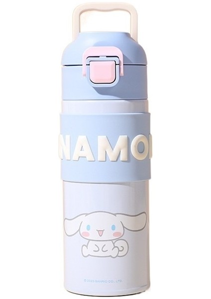 Taşınabilir El Sanrio Termos Bardak Kuromi Melody Büyük Kulaklı Köpek Karikatür Paslanmaz Çelik Termos Bardak (Yurt Dışından)