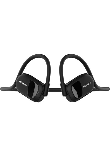 FutureMate Kablosuz Bluetooth 5.3 Open Ear IPX5 Su Geçirmez Çevre Gürültüsü Engelleme ENC 4 Mikrofonlu Kulak İçi Kulaklık Siyah