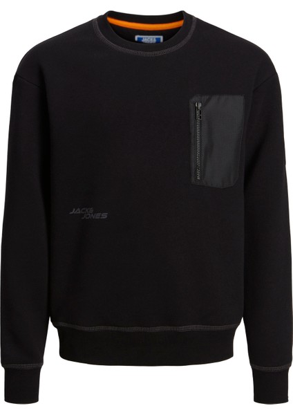 Jack & Jones Gögüs Cepli Bisiklet Yaka Sweatshirt - Çocuk