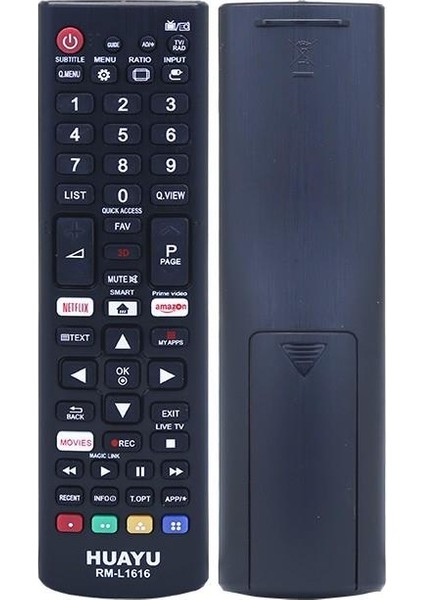 Lg AKB75095307 LED Tv Kumanda Huayu RM-L1616 modelleri