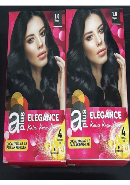Saç Boyası Elegance 2 Li Paket
