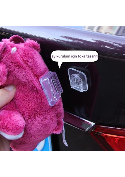 Araba Bagajı Kuyruk Dekorasyonu Peluş Bebek (Yurt Dışından) modelleri