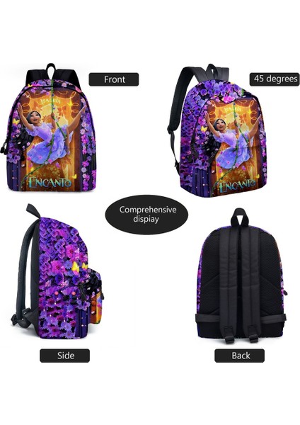 Magic Full House Encanto Sırt Çantası Ilk ve Ortaokul Çocuk Okul Çantası (Yurt Dışından) fiyatları