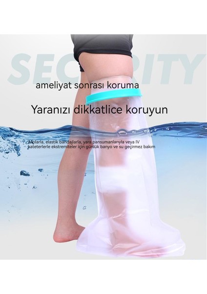 Yetişkin Banyo Su Geçirmez Ayak Koruyucu Kılıf (Yurt Dışından)