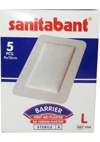 Sanıtabant Barıyer L 5 Lı (9 Cmx10 Cm)(750)