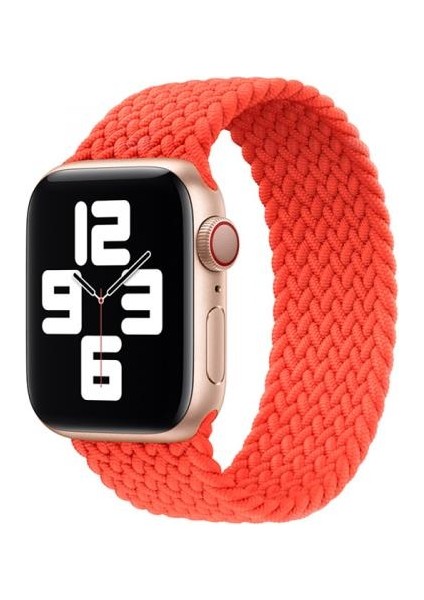 Polham Apple Watch 1-2-3 Ile Uyumlu 38MM Ultra Hafif ve Rahat Kayış Kordon, Ultra Sağlam Kilitli Kayış