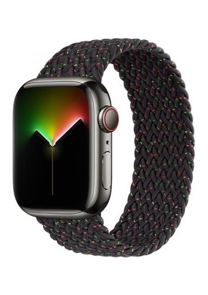 Polham Apple Watch 1-2-3 Ile Uyumlu 38MM Ultra Hafif ve Rahat Kayış Kordon, Ultra Sağlam Kilitli Kayış