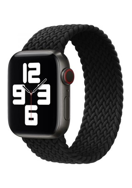 Polham Apple Watch 4-5-6 Ile Uyumlu 44MM Ultra Hafif ve Rahat Kayış Kordon, Ultra Sağlam Kilitli Kayış