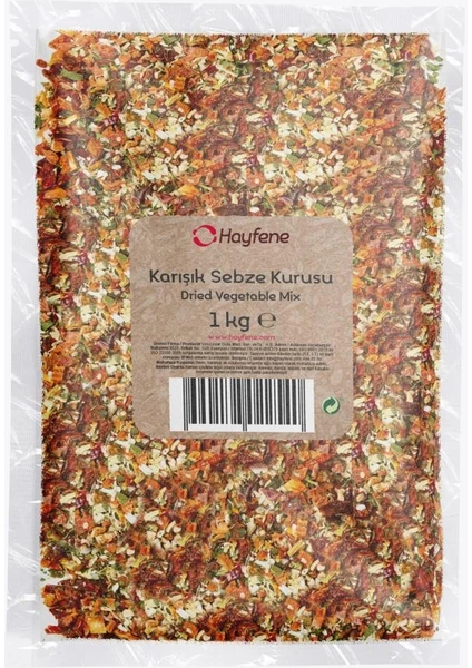 Karışık Sebze Kurusu - 1 Kg