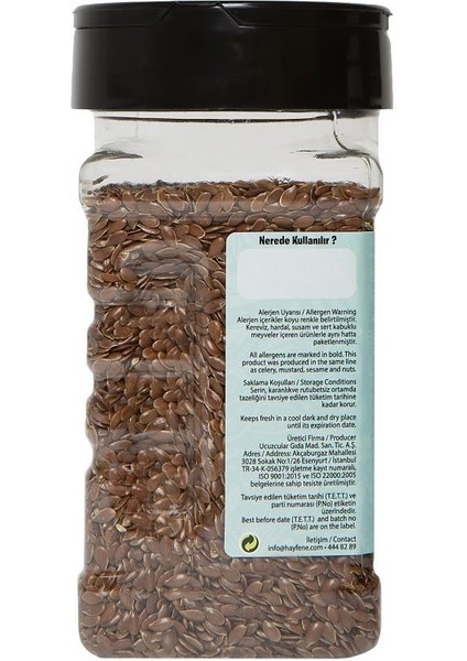 Keten Tohumu 200 gr