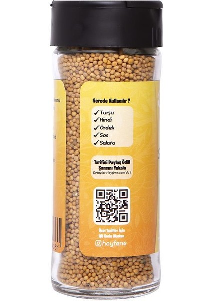 Hardal Tohumu (Sarı) 70 gr