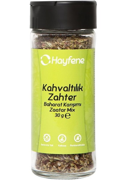 Kahvaltılık Zahter Türkiye 30 gr