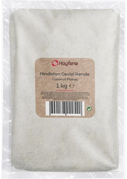 Hindistan Cevizi Rende - 1 Kg