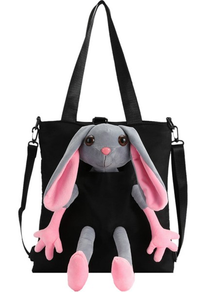 Kanvas Bebek Sevimli Sırt Çantası (Yurt Dışından)