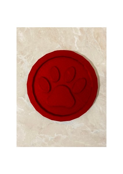 Dog Paw - Pati Bardak Altlığı Seti - Organik Plastik