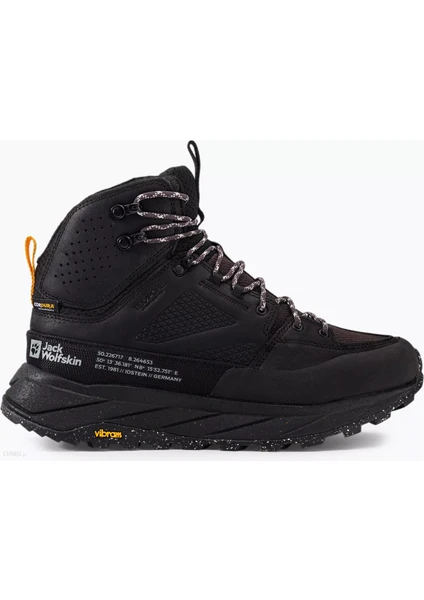 Jack Wolfskin Terraquest Texapore Mid M Siyah Erkek  Outdoor Bot 4056381_6000